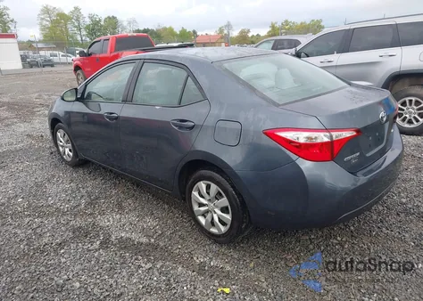 2016 Toyota Corolla Le z USA, uszkodzony, nr VIN 2T1BURHE5GC698820